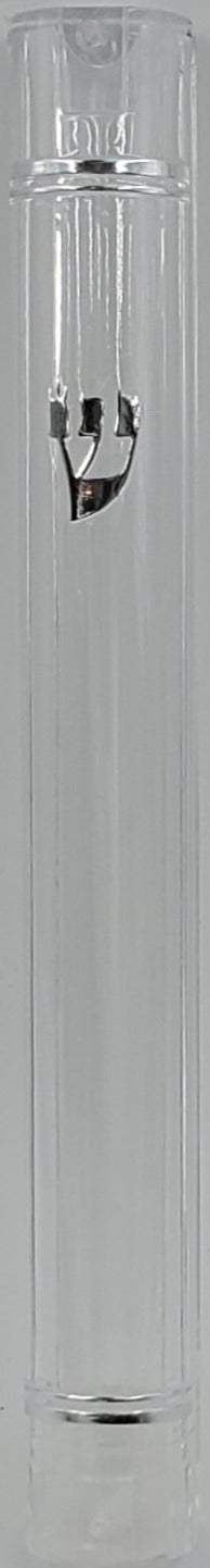 Mezuzah Case 6" (15 cm) Clear Lucite Waterproof